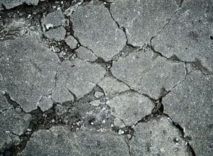 Professional concrete strip and refinish services can help with cracked concrete.