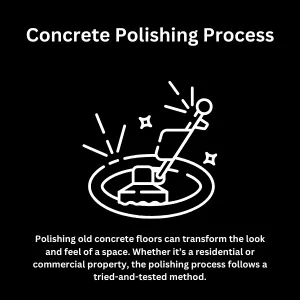 Infographic outlines steps required to polish concrete for professional results in any environment